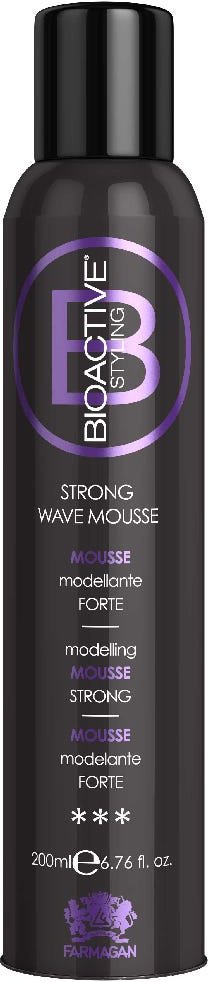 FARMAGAN BIOactive Styling Strong Wave Mousse 200 ml