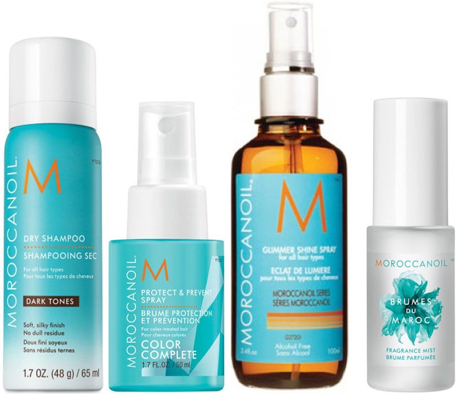 Moroccanoil Summer Must-have Dark Hair Bundle Set