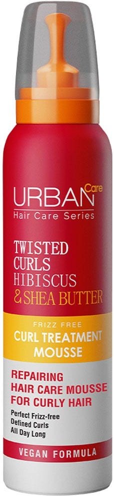 Urban Care TwistedCurls Hibiskus&Shea Trtm Mousse 150 ml