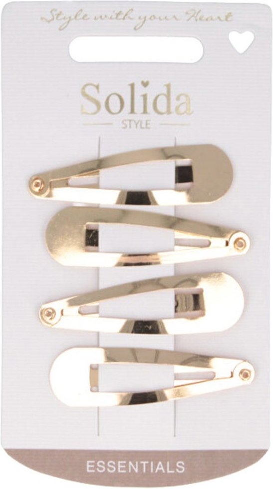 Solida Haarclip Gold Shiny