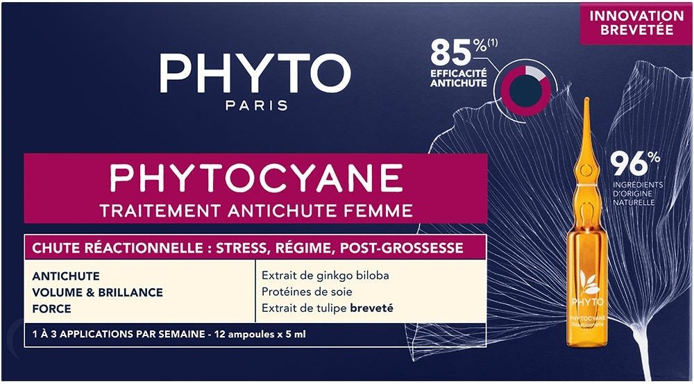 Thumbnail - Phyto Phytocyane Ampullen-Kur Reaktiver Haarausfall Frau