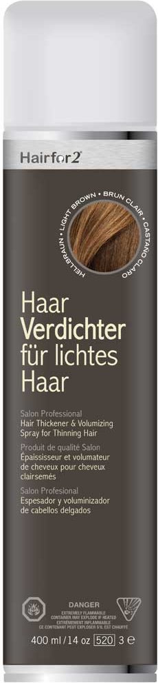 Hairfor2 Haarauffüller Hellbraun 400 ml