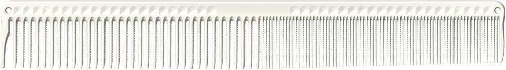 JRL Professional Precise Cutting Comb 8.6" white