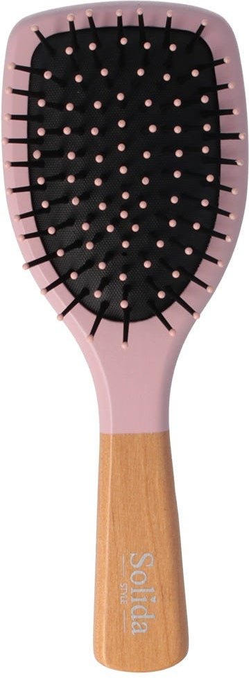 Solida Mini Paddle Brush Rosa Spitze Print
