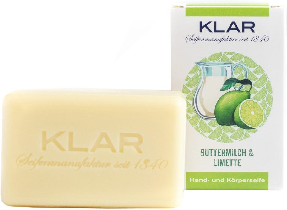 Klar's Buttermilch & Limettenseife 100 g