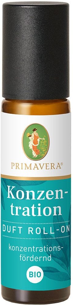 PRIMAVERA Konzentration Duft Roll-On Bio 10 ml