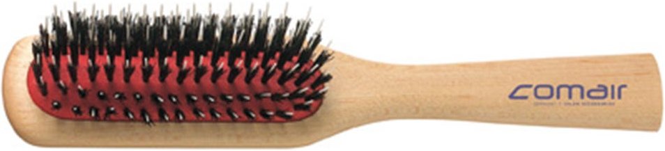 Comair Holzbürste mit Nylonstiften 6 reihig