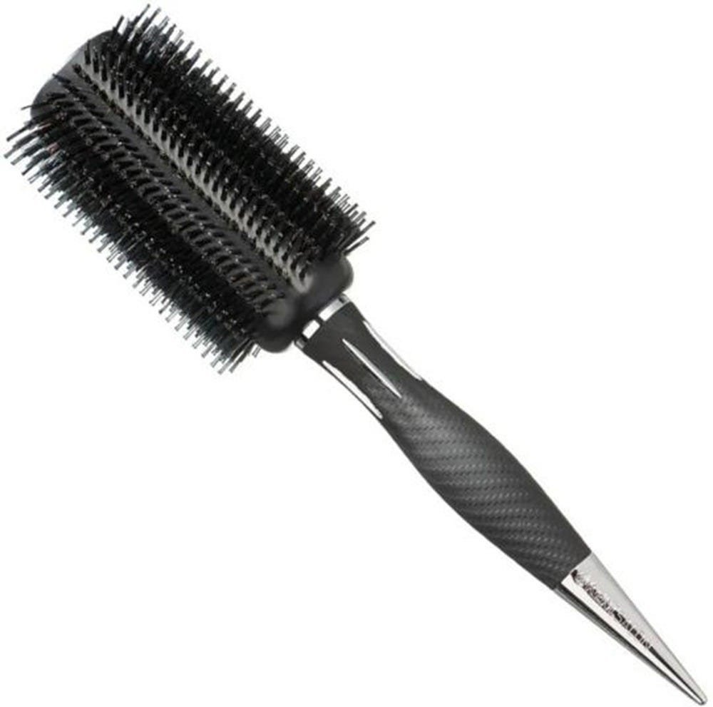 KENT Salon Rundbürste Wildschweinborsten Kopf 70 mm/Borsten 100 mm
