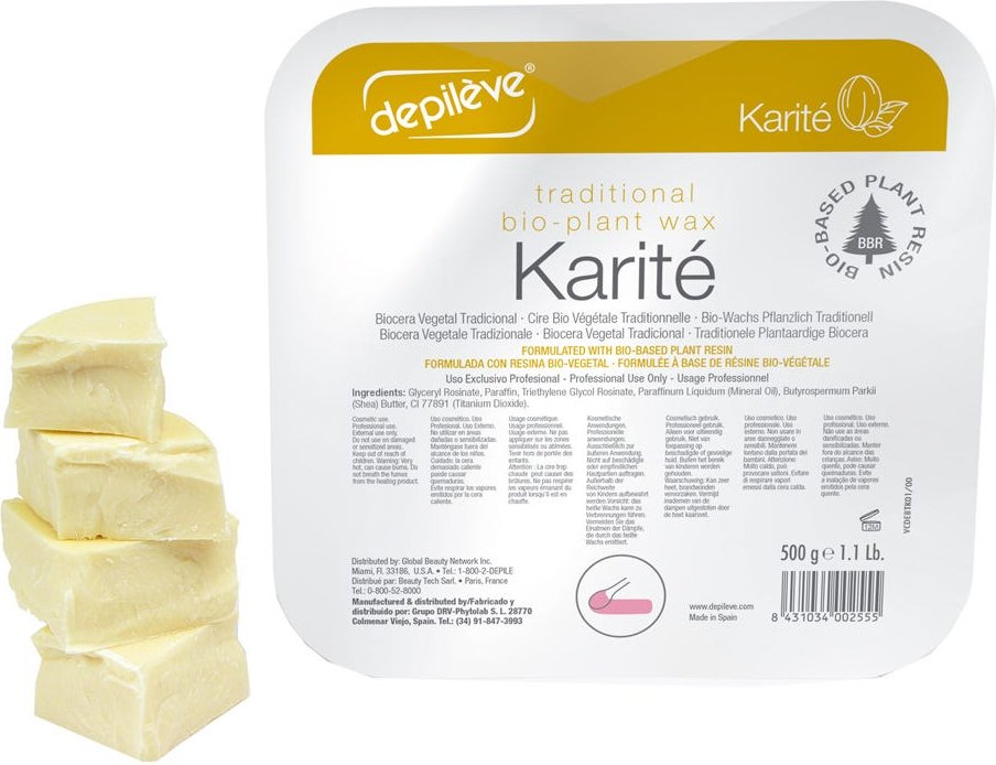 depileve Biowax Traditional Karite 2x 500 g