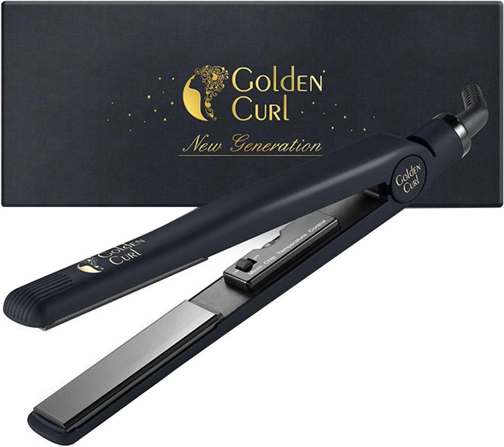 Golden Curl Tourmaline Glätteisen (IL Nero)