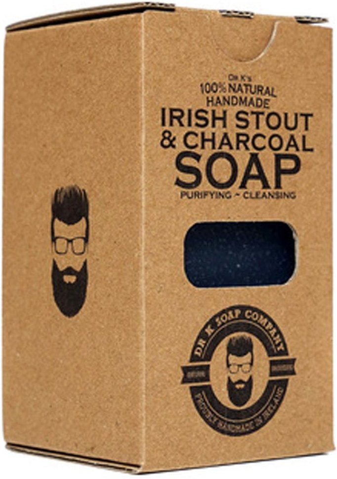 Dr K Soap Company Irish Stout & Charcoal Body Soap XL 225 g