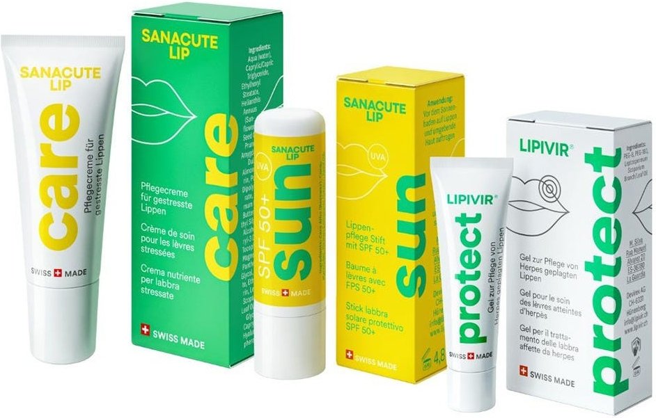 SANACUTE LIP Sun & LIPIVIR Protect Bundle