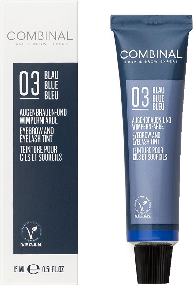 Combinal Profi-Wimpernfarbe 3 blau 15 ml