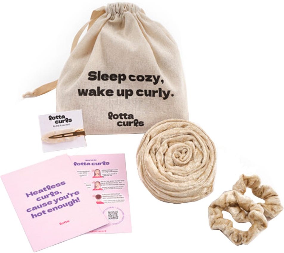 Lotta Curls Lockenband Shiny Beige