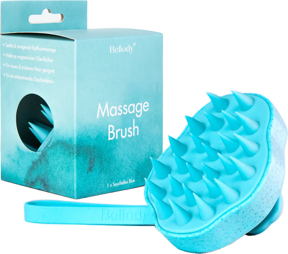 Bellody Kopfmassagebürste Seychelles Blue