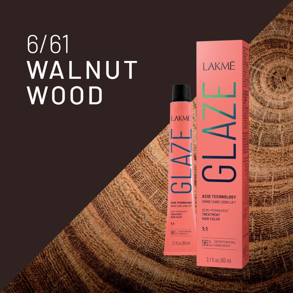 Lakmé Glaze 6/61 Walnut Wood 60 ml