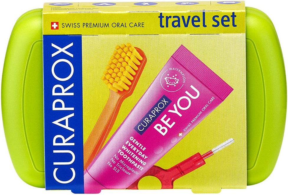 CURAPROX Travel-Set Grün