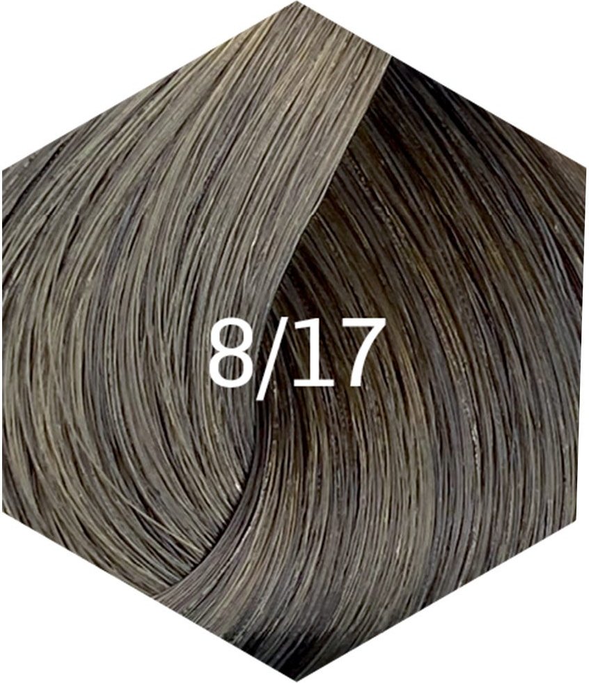 Lakmé Permanente Haarfarbe Collage 8/17 Hellblond Asch-Blau Silber 60 ml