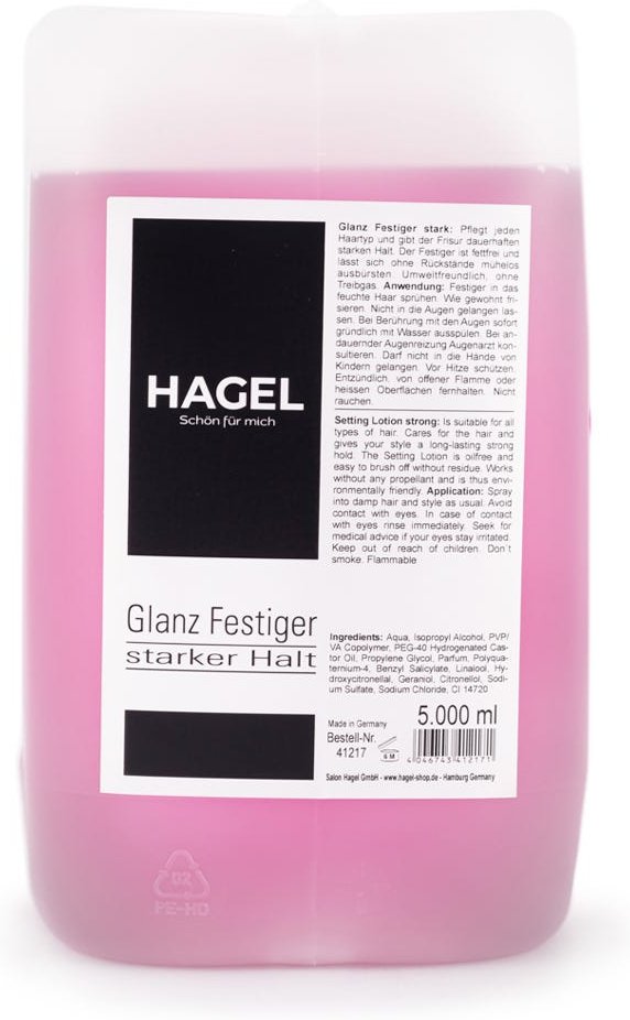HAGEL Glanzfestiger starker Halt 5000 ml