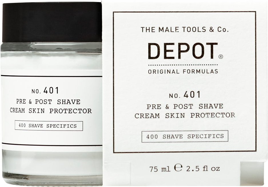 DEPOT 401 Pre & Post Shave Cream Skin Protector 75 ml