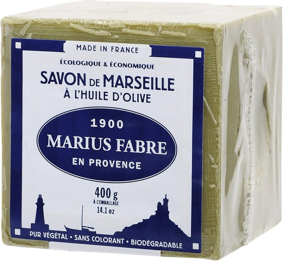 Marius Fabre Lavoir Aquamanile Olivenöl Würfelseife 400 g