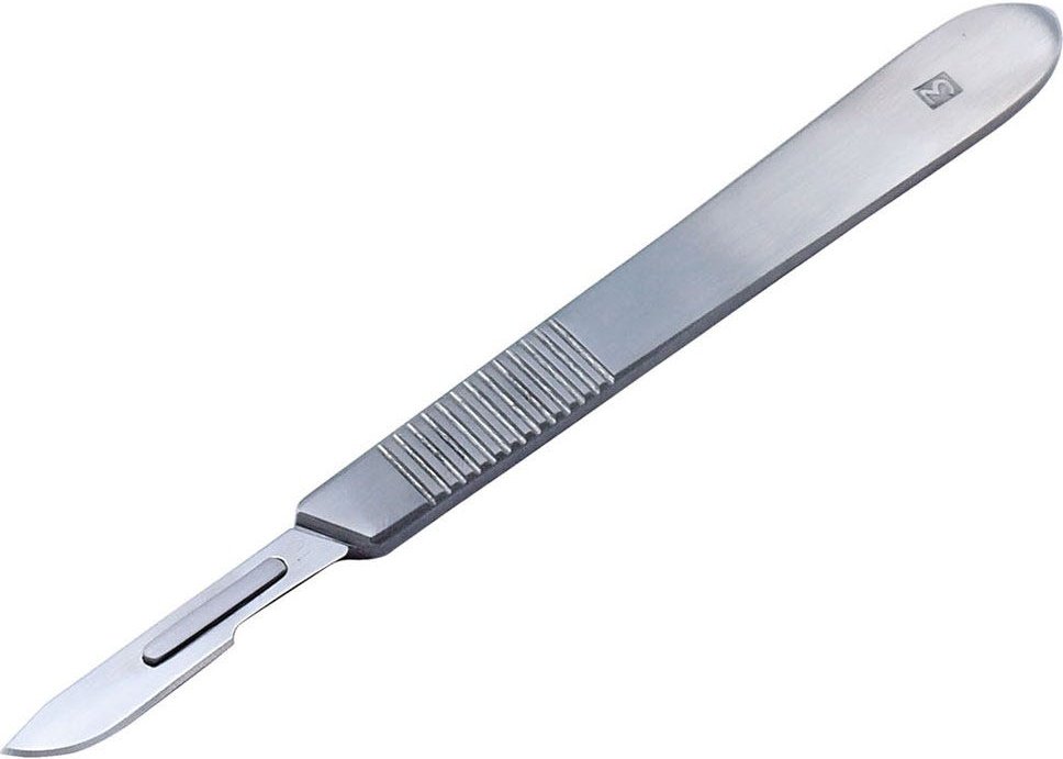 Canal Halter "3" mit Klinge rostfrei, 125 mm