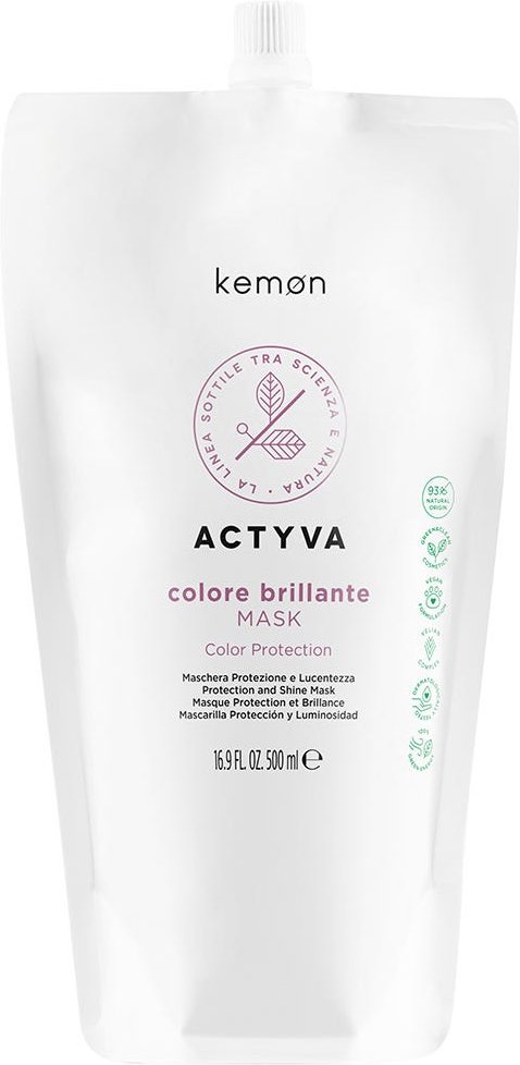 Thumbnail - kemon Actyva Color Brilliante Mask Pouch Bag 500 ml