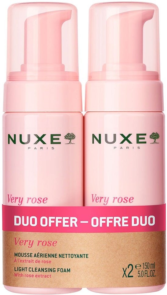 NUXE Very Rose Reinigungsschaum Duo