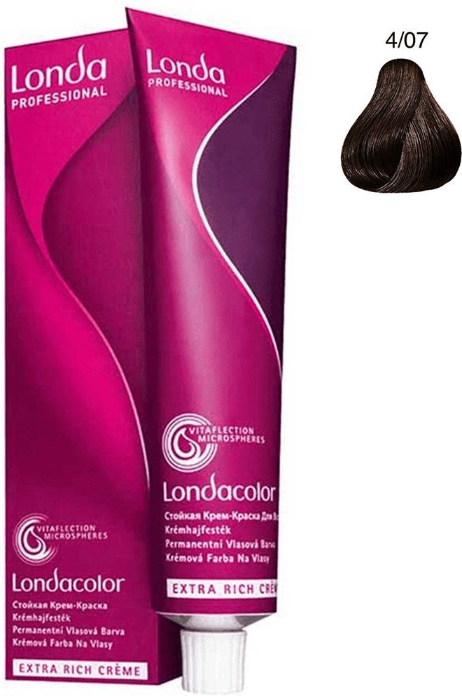 Londa Color 4/07 Mittelbraun Natur-Braun 60 ml