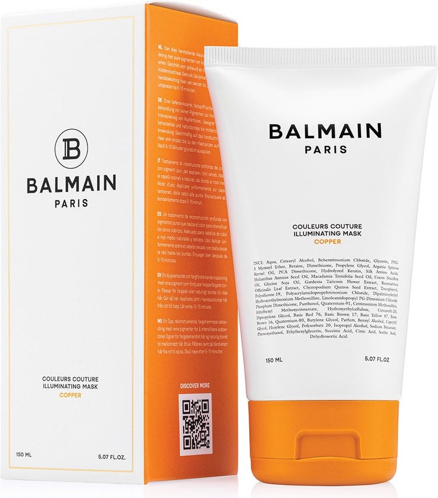 Balmain Hair Couleurs Couture Illuminating Copper Mask 150 ml