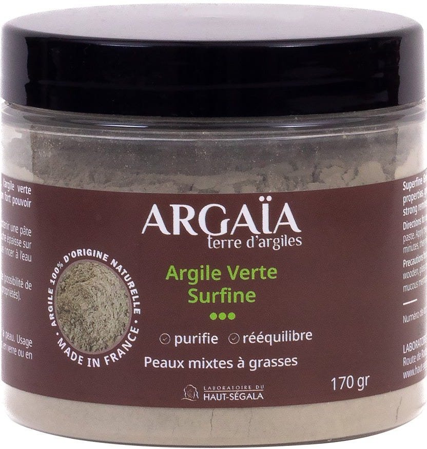 Thumbnail - Argaia Grüne Heilerde Superfein 170 g