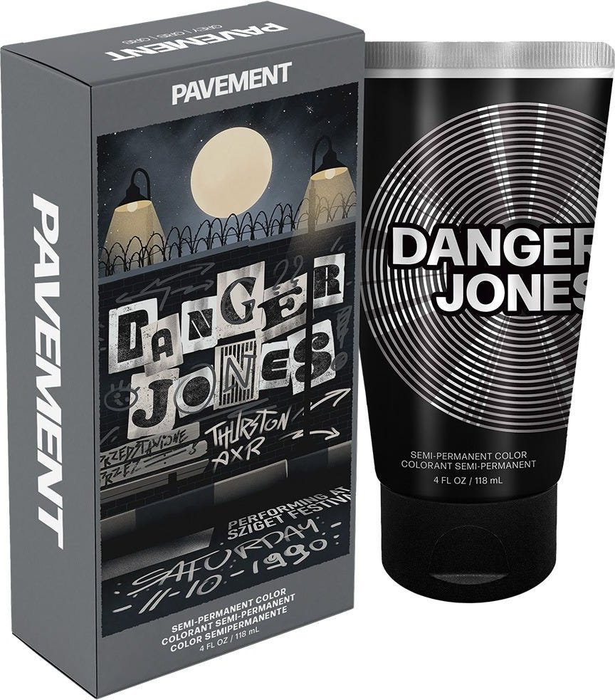 Danger Jones Haarfarbe Pavement - Grey 118 ml