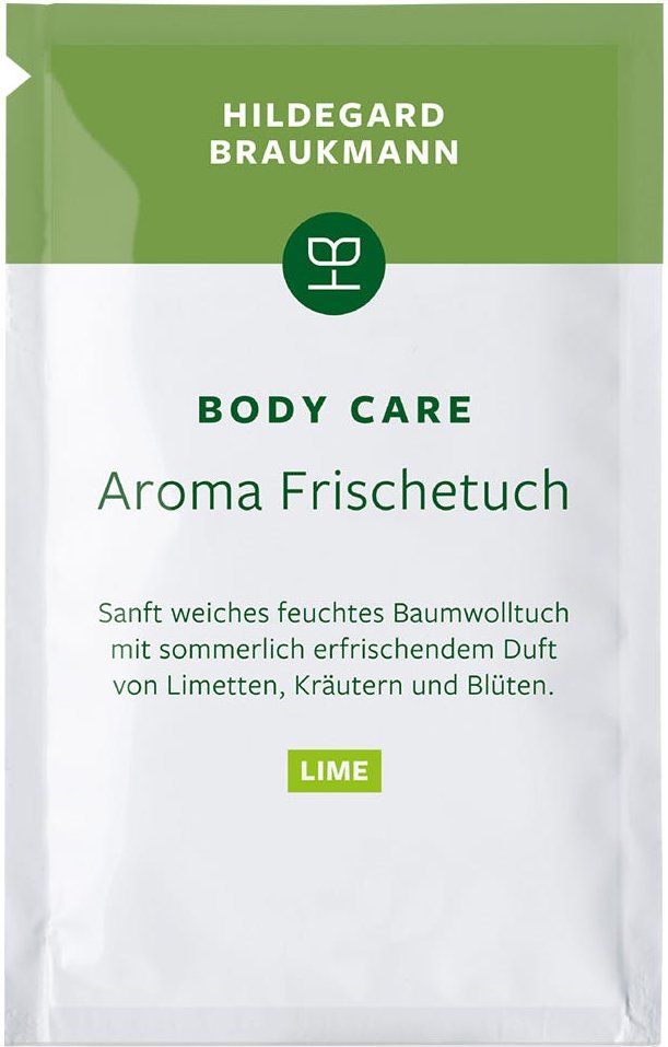 Hildegard Braukmann Body Care Aroma Frischetücher Lime 10er