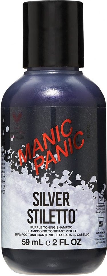 Manic Panic Silver Stiletto Purple Toning Shampoo 59 ml