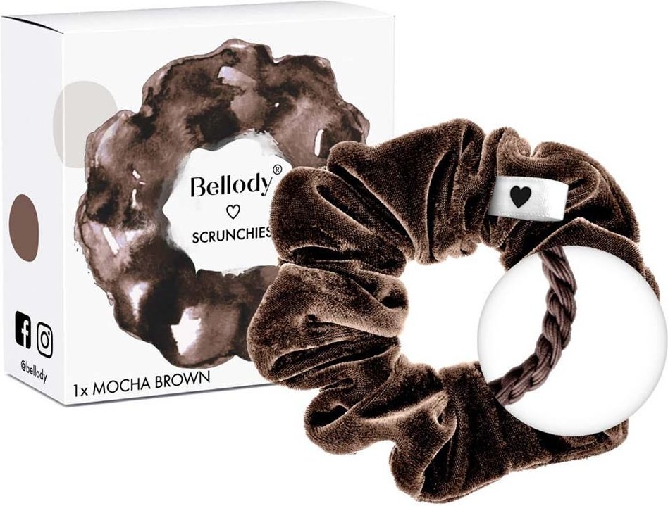 Bellody Original Scrunchie Mocha Brown