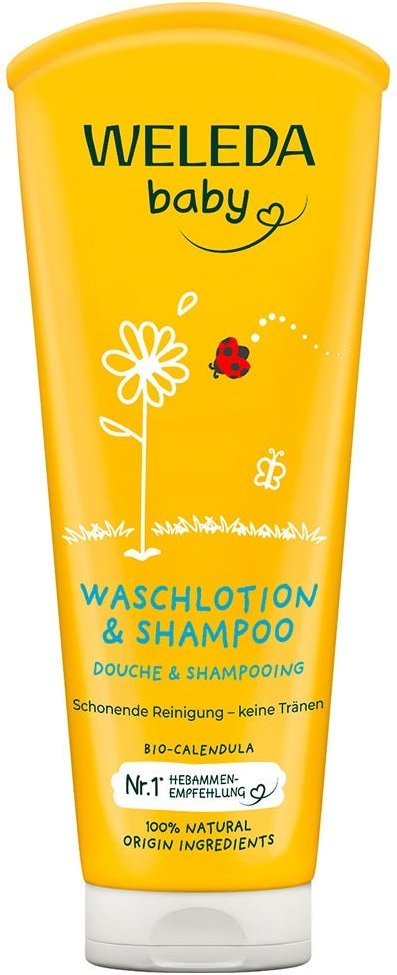 Weleda Calendula Waschlotion & Shampoo 200 ml
