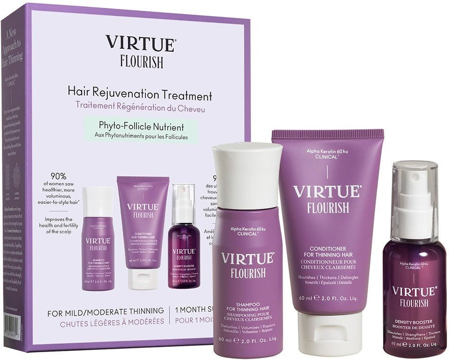 Virtue Flourish Phyto-Follicle Nutrient für 1 Monat Kit