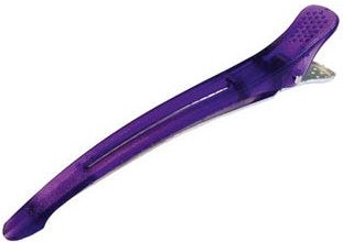 Efalock Clip Techno Lila 6 Stück