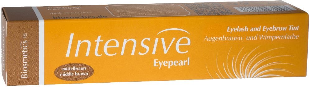 Biosmetics Augenbrauen und Wimpernfarbe Mittelbraun 20 ml