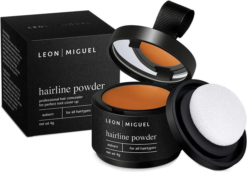 Leon Miguel Hair Line Powder rotbraun 4 g