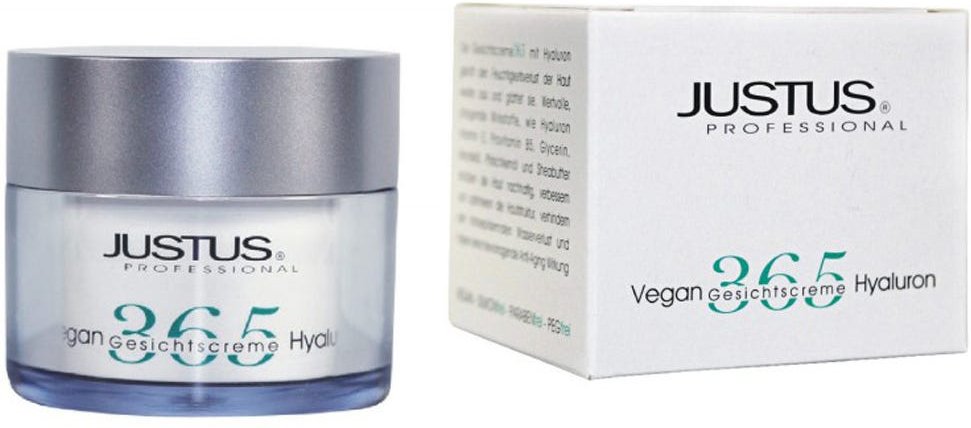 JUSTUS Gesichtscreme 365 Hyaluron 50 ml