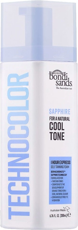 Bondi Sands Technocolor 1h Express Self Tanning Foam Saphire 200 ml
