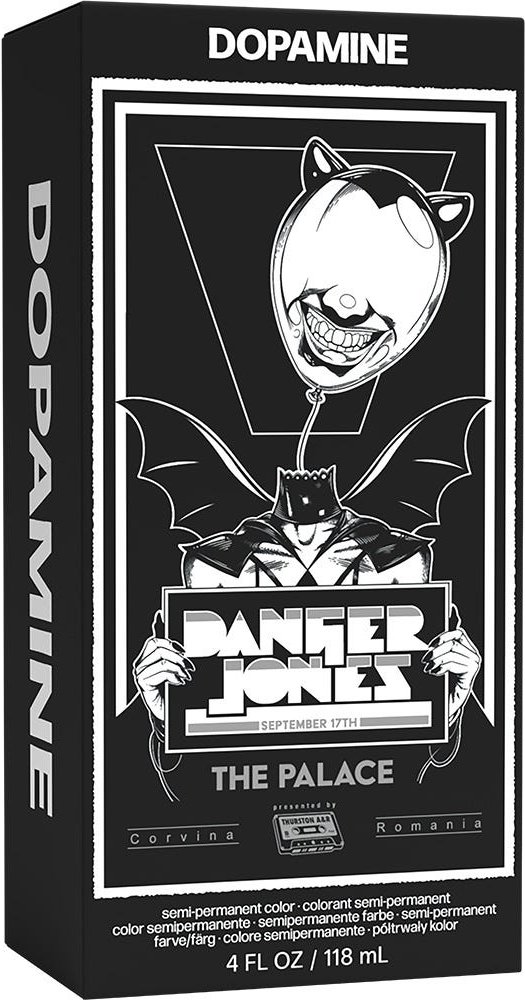 Danger Jones Haarfarbe Dopamine - Black 118 ml