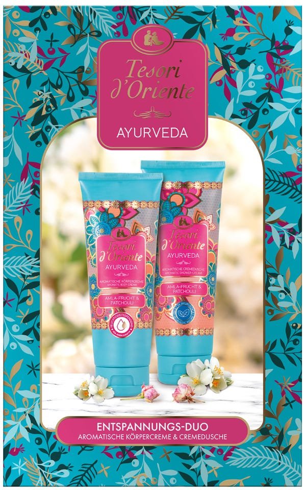 Tesori d'Oriente Geschenkset Ayurveda 2x250 ml