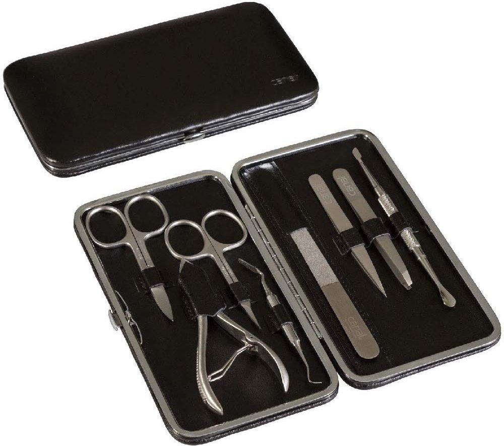 Canal Bügeletui schwarz 8-teilig