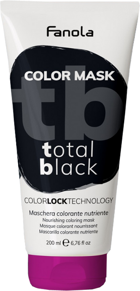 Fanola Farbmaske Total Black 200 ml