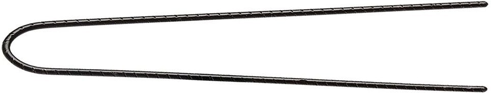 Comair Lockennadeln geriffelt 72 mm 500er Box Schwarz