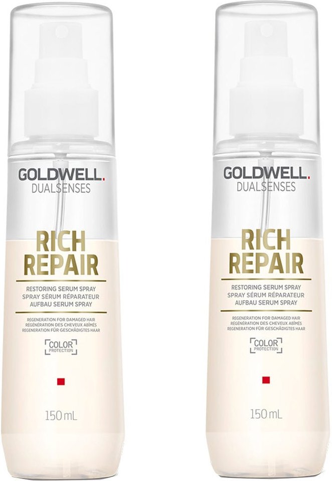 Goldwell Dualsenses Rich Repair Restoring Bundle Serum Spray 2x150 ml