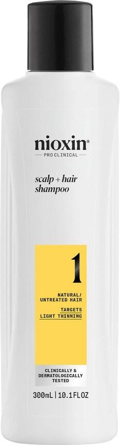 Nioxin Scalp + Hair System 1 Shampoo 300 ml