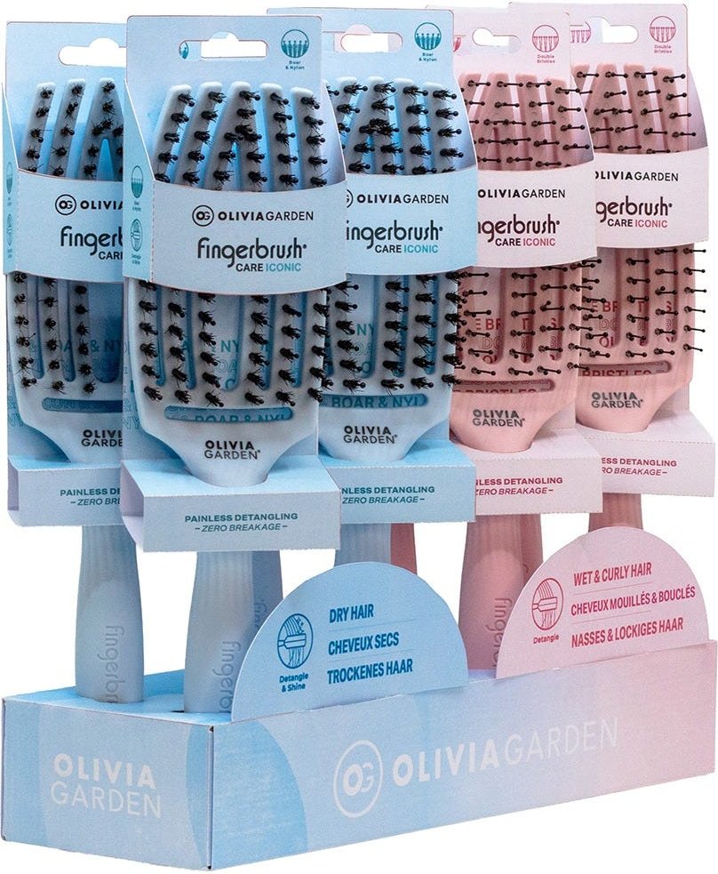 Olivia Garden Fingerbrush Care Iconic Love Edition